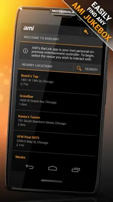 AMI BarLink android App screenshot 5